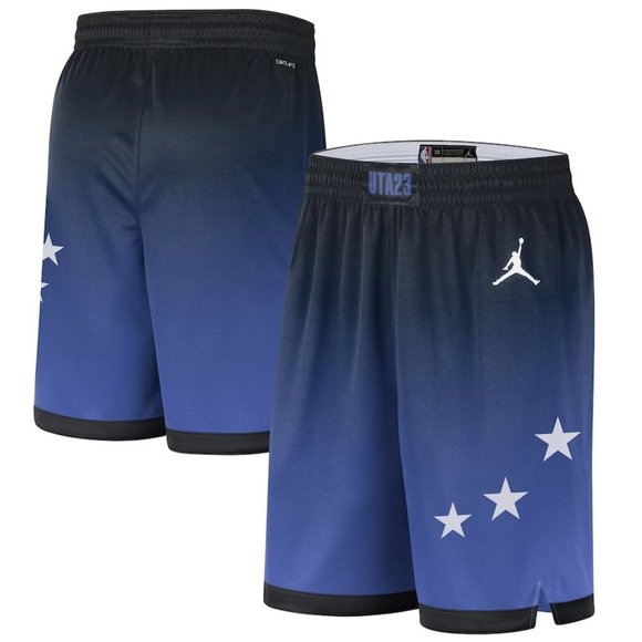 BRAND NEW-Men's Jordan Brand Blue 2023 NBA All-Star Game Swingman Shorts 2XL - Picture 1 of 3